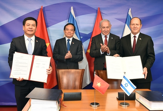 Vietnam and Israel pen free trade agreement